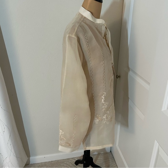 Barong Tagalog NWT Pina Cocoon - Picture 4 of 9